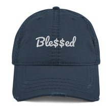 Load image into Gallery viewer, Ble$$ed F-FIVE Distressed Dad Hat (3 colors)
