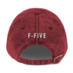 Ble$$ed F-FIVE Vintage Cotton Twill Dad Hat (4 colors)