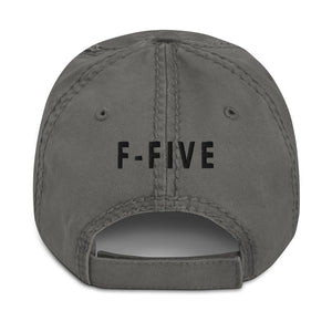 F-FIVE AVI Logo Distressed Dad Hat (4 colors)