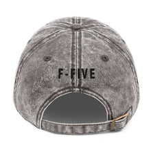 Load image into Gallery viewer, Ble$$ed F-FIVE Vintage Cotton Twill Dad Hat (4 colors)
