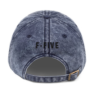 Ble$$ed F-FIVE Vintage Cotton Twill Dad Hat (4 colors)