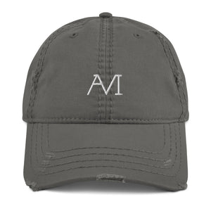F-FIVE AVI Logo Distressed Dad Hat (3 colors)