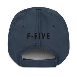 F-FIVE AVI Logo Distressed Dad Hat (4 colors)